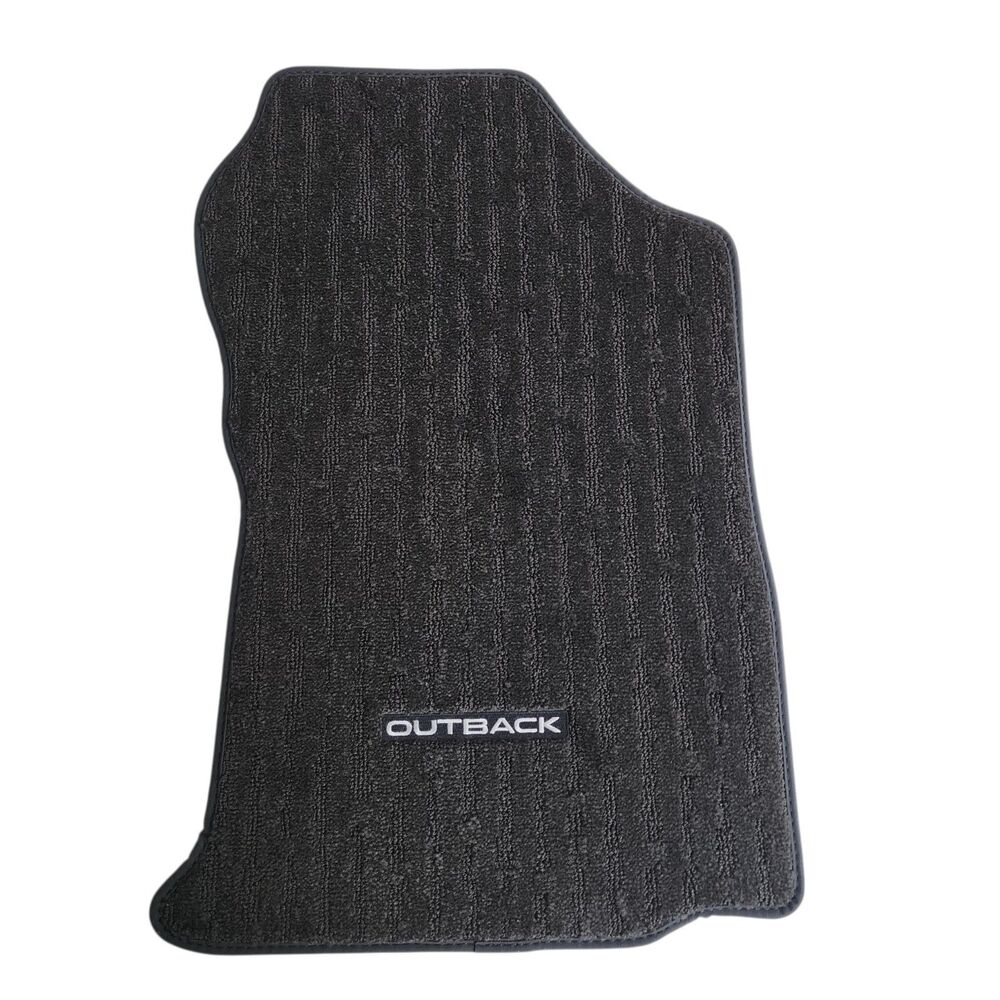 Genuine Subaru Outback Black Floor Mat Set Front & Rear 2020-2025 OEM J505SAN000